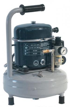 Compressore Silenzio A Bagno D'Olio Werther Sil-Air 15 D - Ideale Per Uso Domestico E Hobbistico, Funzionamento Ultra Silenzioso